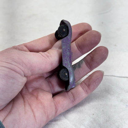 Vintage Tootsie Toy Jaguar Car Purple