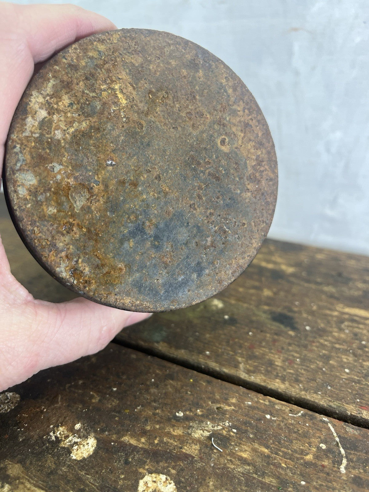 Olive Oil Cream Vintage Jar Empty