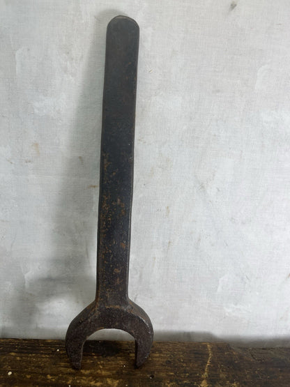 cast iron Open End wrench vintage