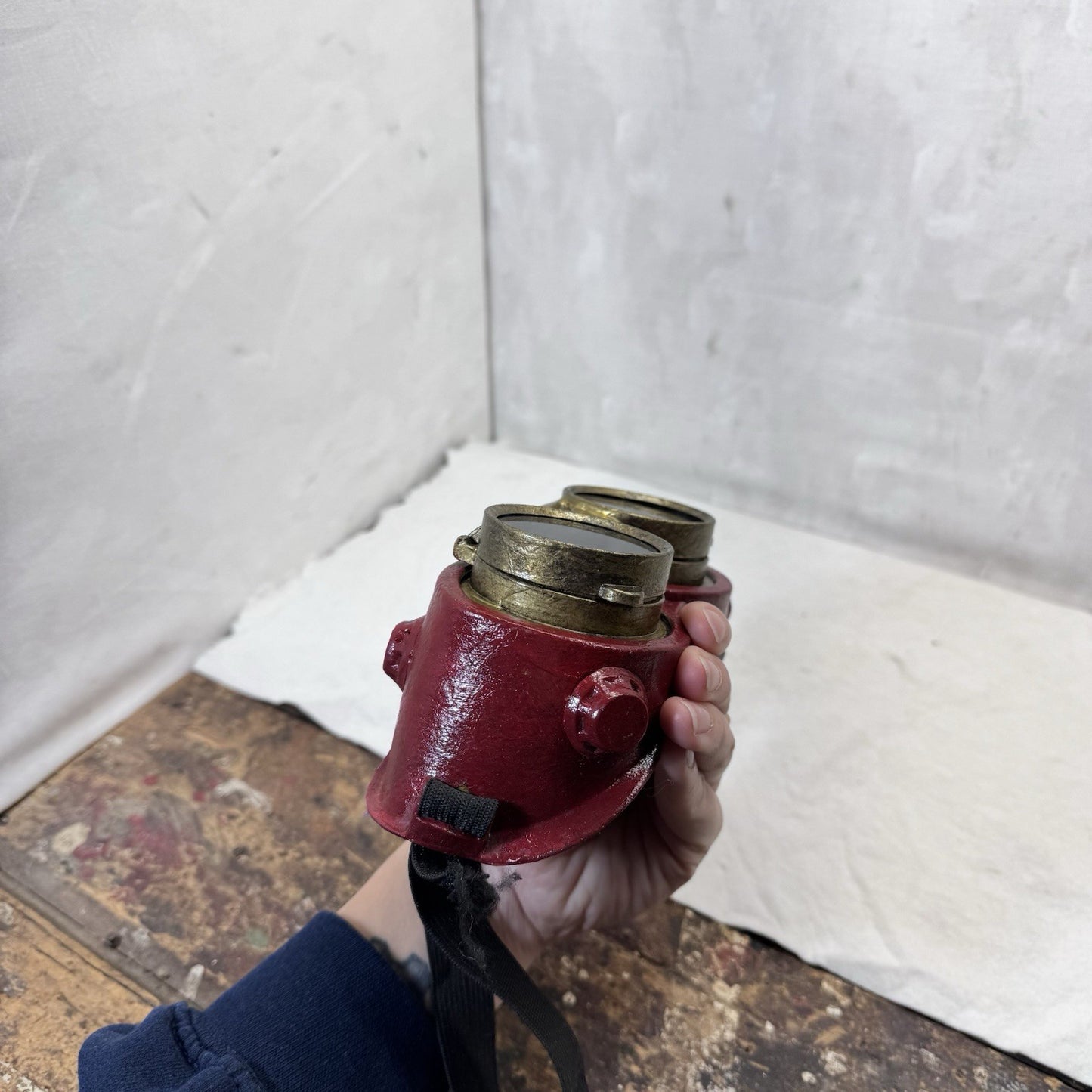 Steampunk Aviator Plastic Costume Goggles 