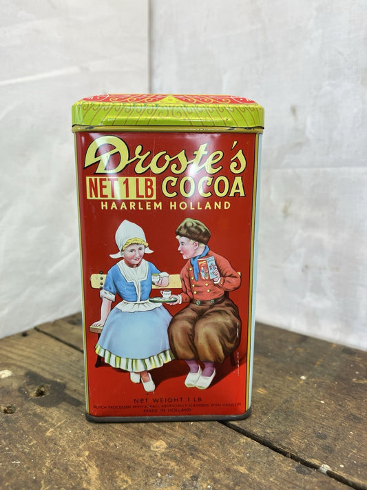 Vintage Drostes 1# Cocoa Tin #111