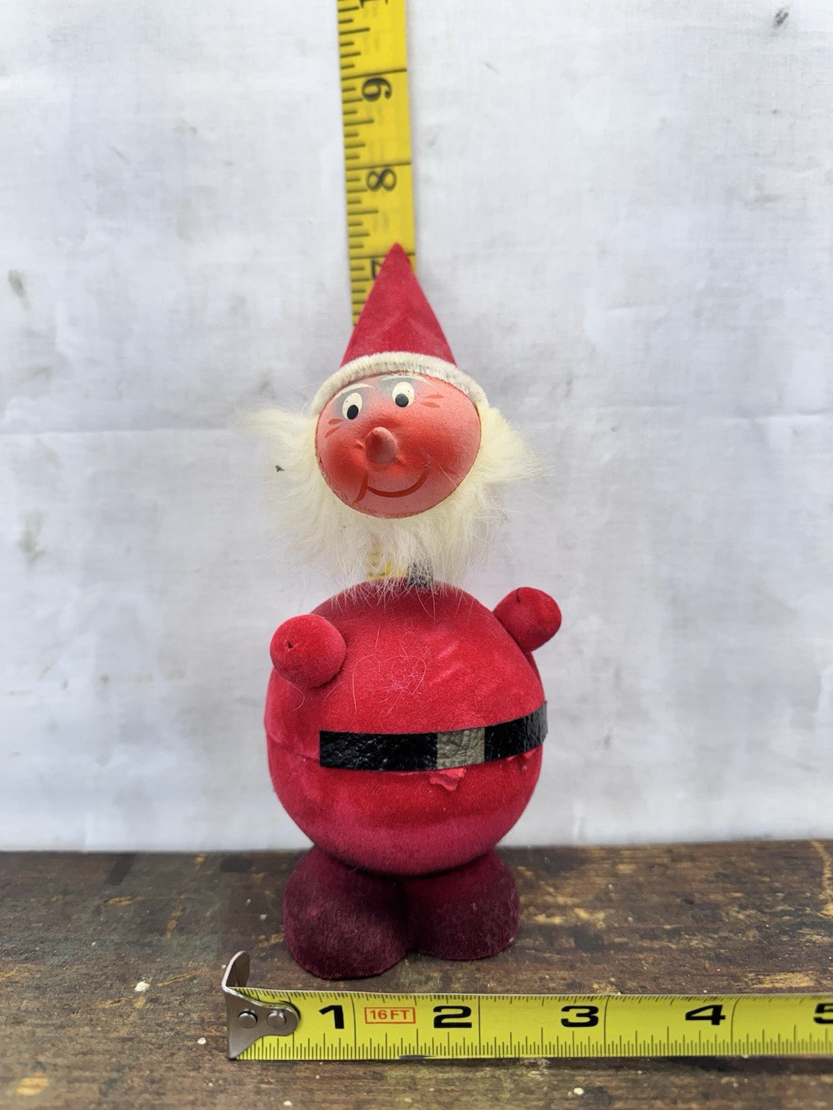 antique christmas West Germany Candy Santa #1063