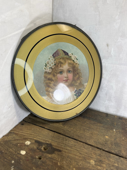 Victorian Flue  Cover W/chain #103