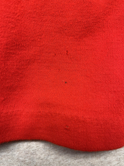 1960s  Red Knit Mini Skirt