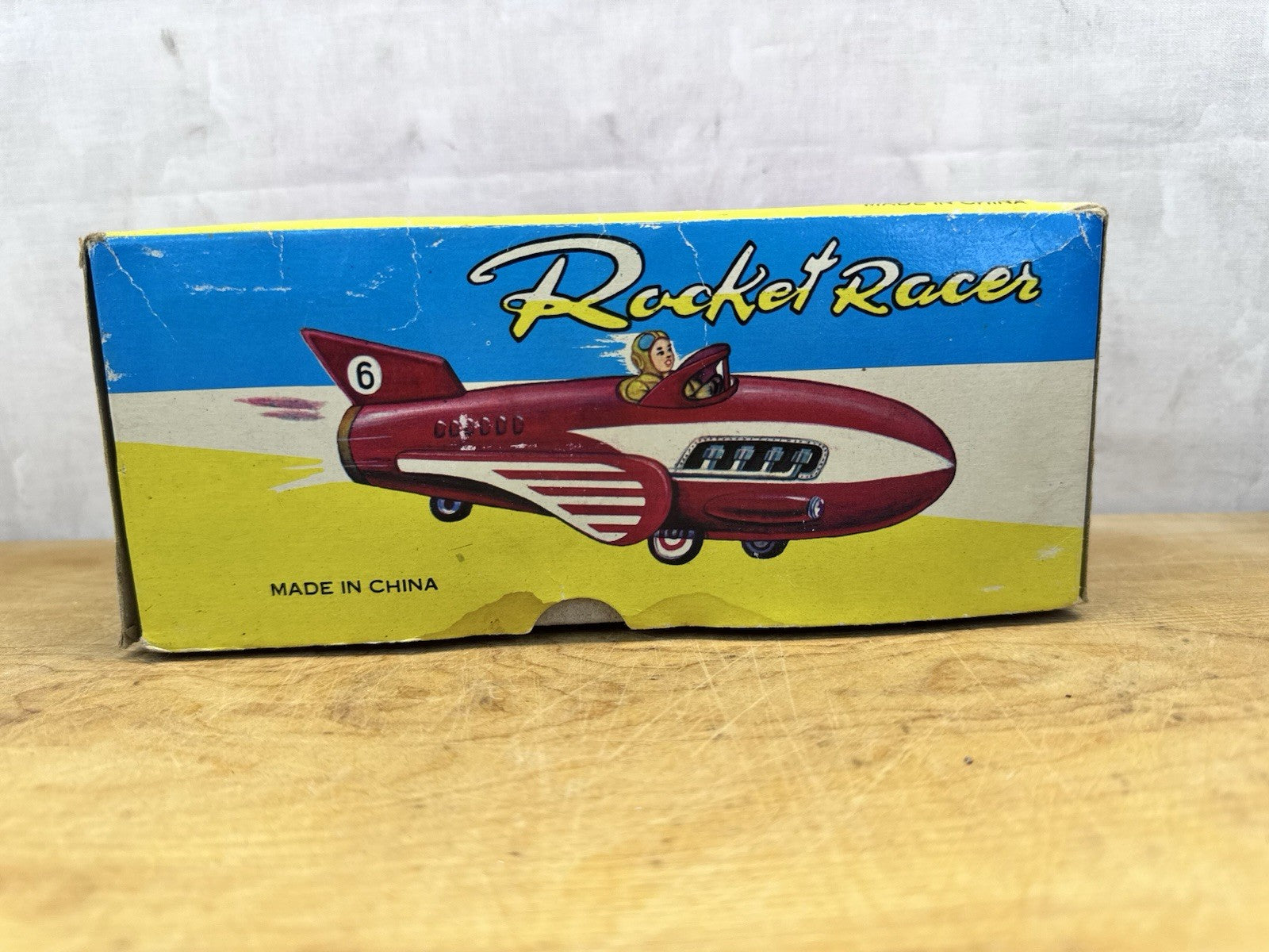 Rocket Racer Vintage Empty Box #1048