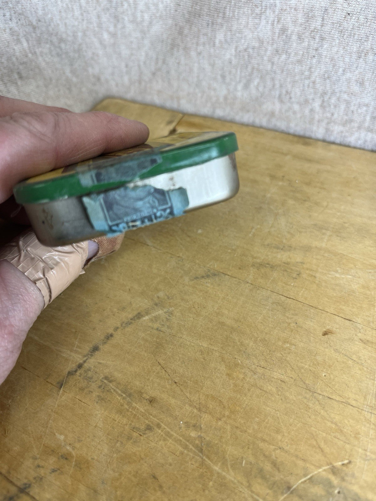 Lanes Eringold Empty Cut Plug Tobacco Tin