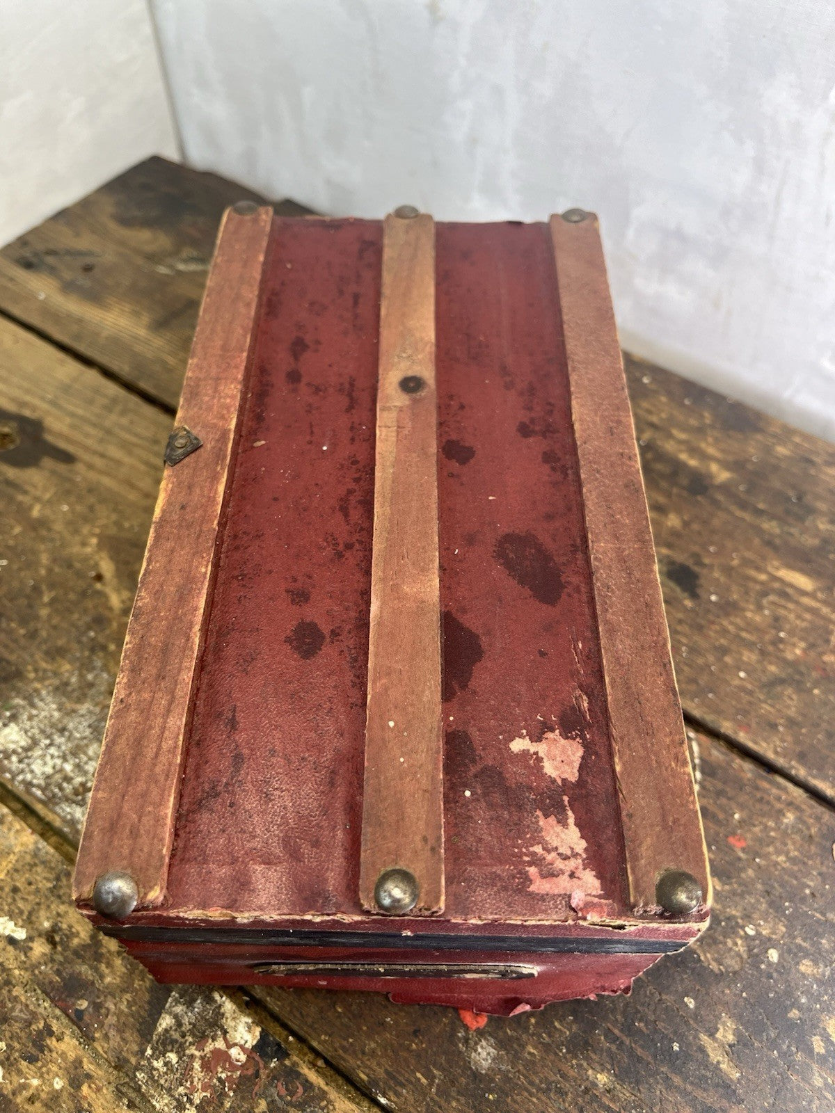 Antique Salesman Sample Trunk