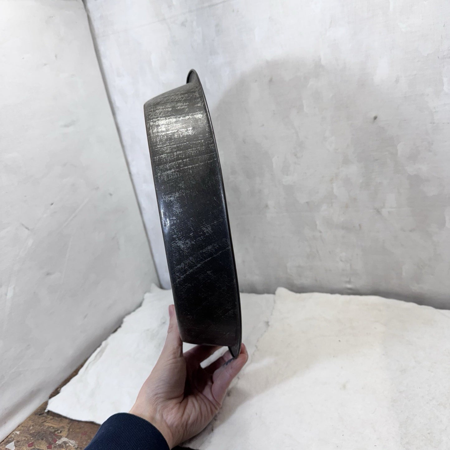 Metal Large Strainer Sifter Antique 