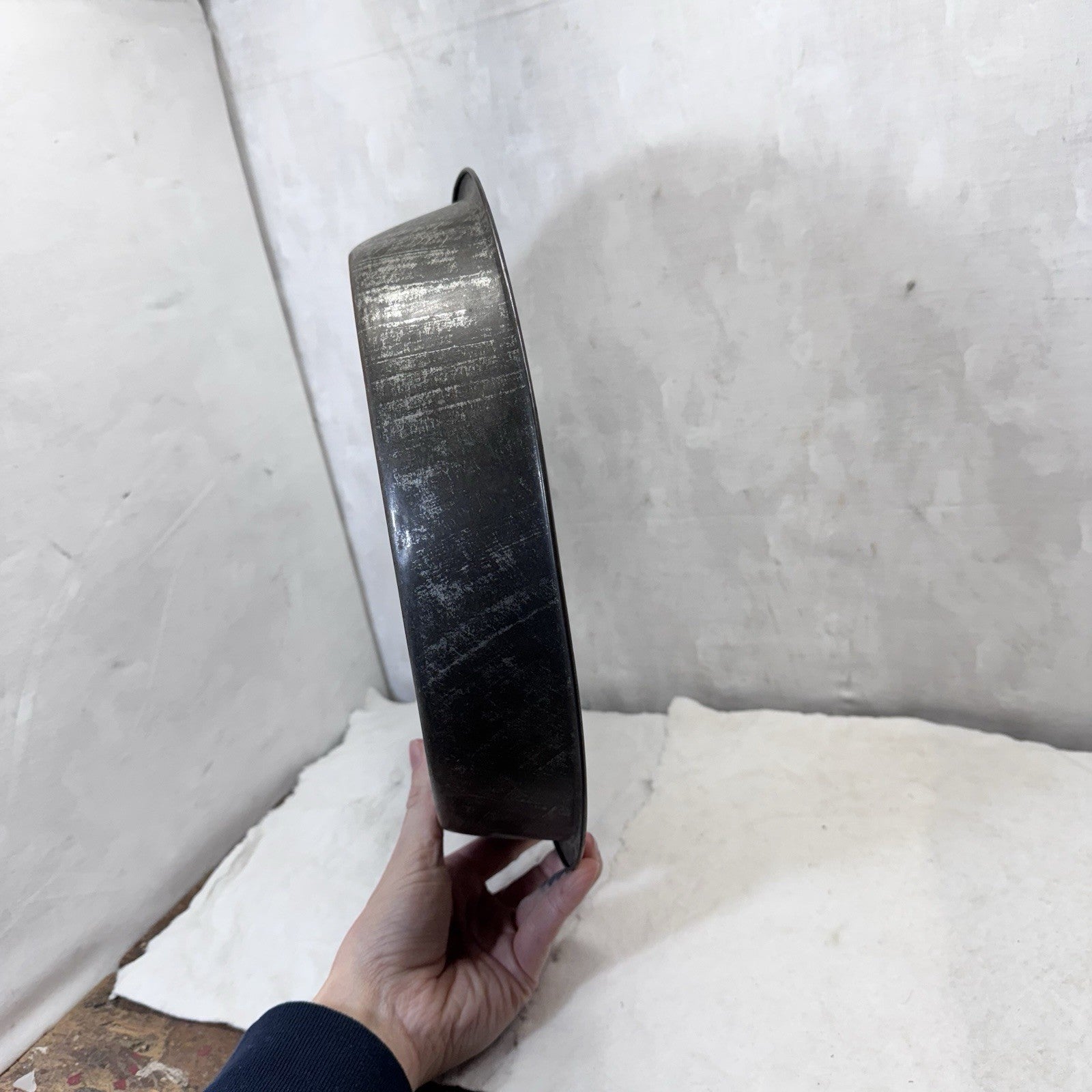 Metal Large Strainer Sifter Antique 