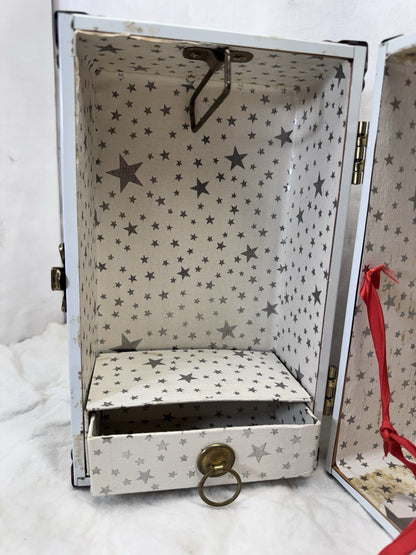 Vintage Doll Carrying Suitcase Toy Kids #S-1775