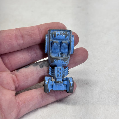 Vintage Tootsie Toy Car Blue Roadster