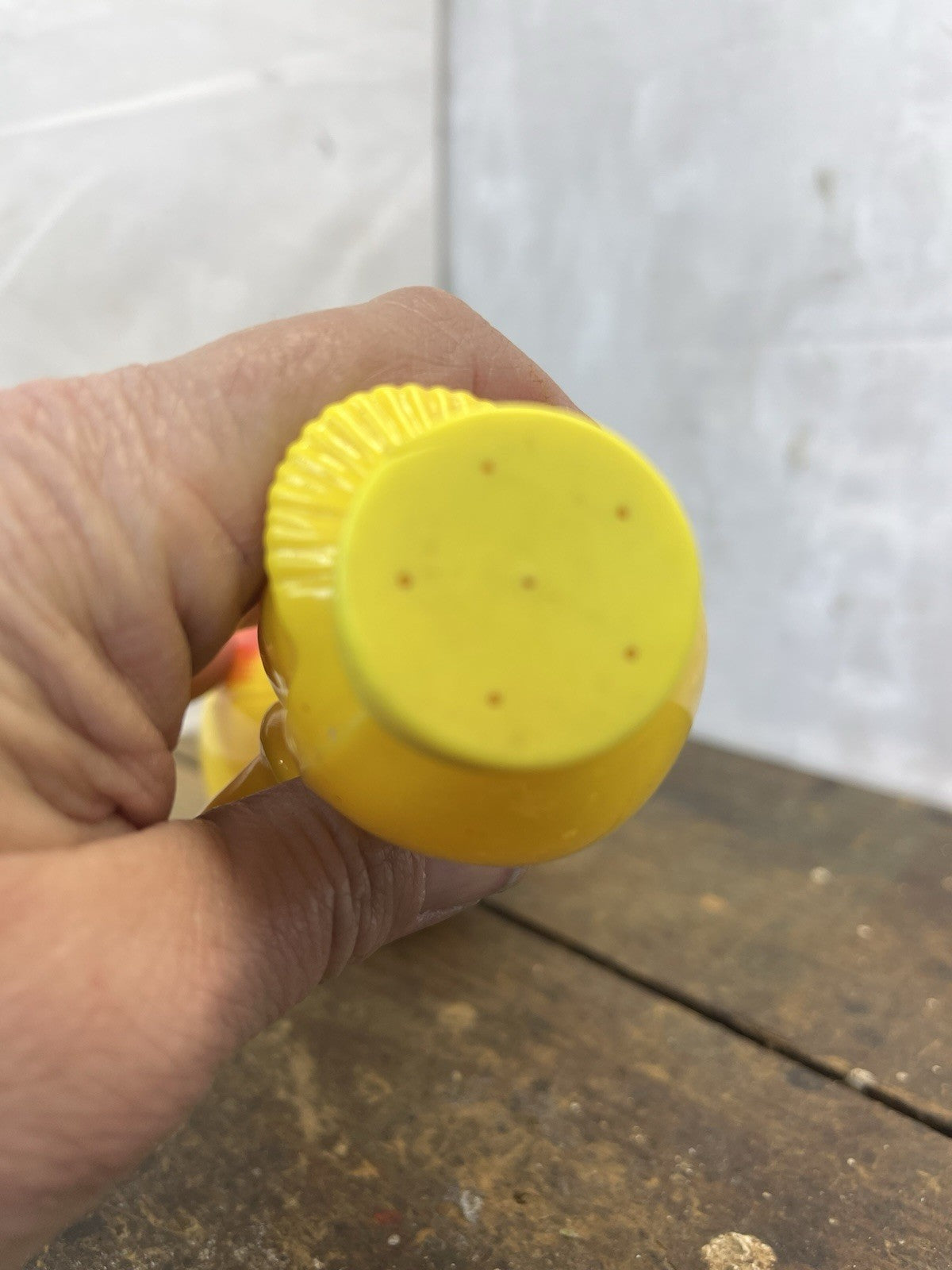 Vintage Yellow Merry Maid Laundry Spritzer #112