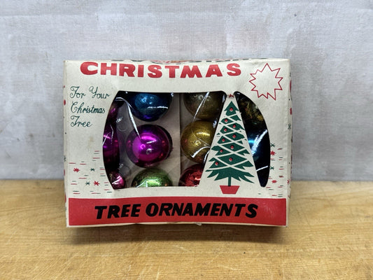 Vintage Mini Christmas Tree Ornaments #1090