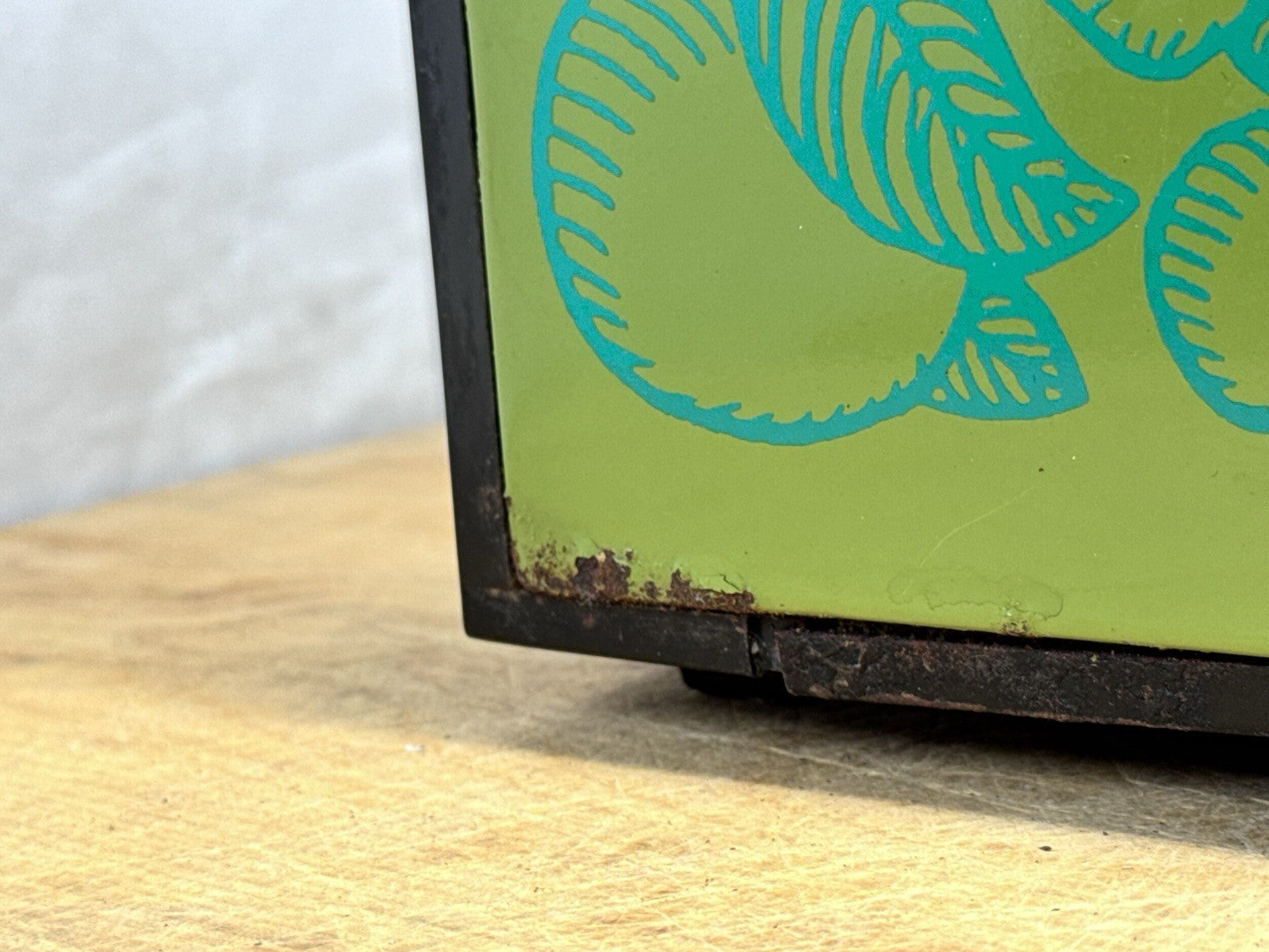 Vintage Green And Black Toaster Display Only #1145