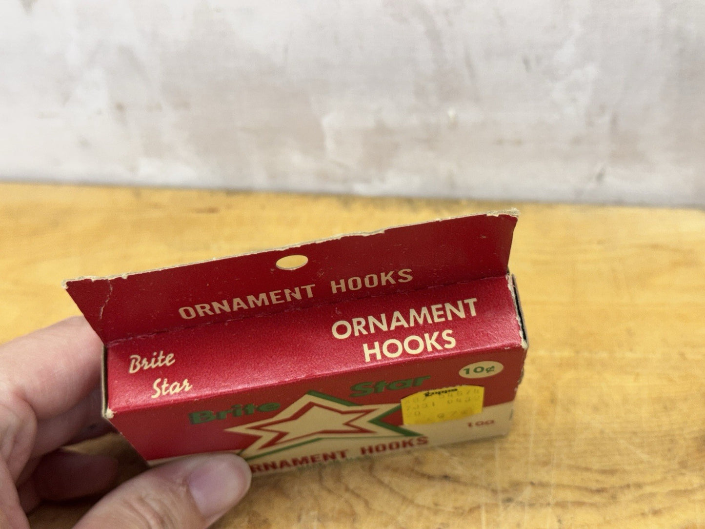 Vintage Ornament Hooks With Box #1113