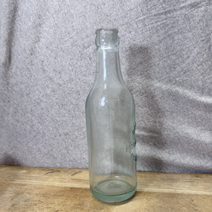 Berlin Wisconsin Bottle Works Blue Bottle Vintage Glass Empty
