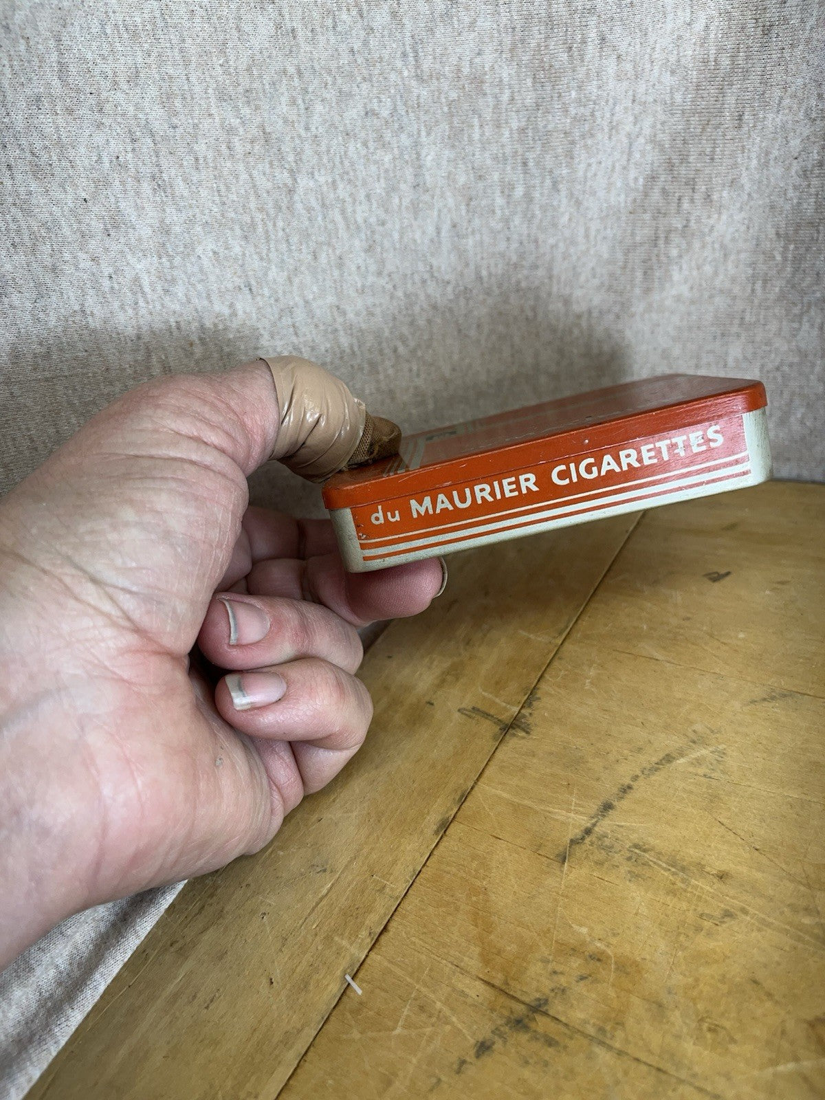 Du Maurier Empty Tobacco Tin