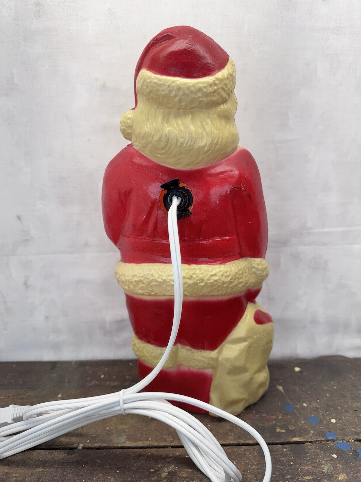 Vintage Santa Blo Mold Check Pics For Condition #1036