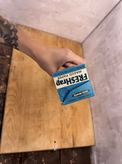 FRESHrap Waxed Paper Vtg Box #1308