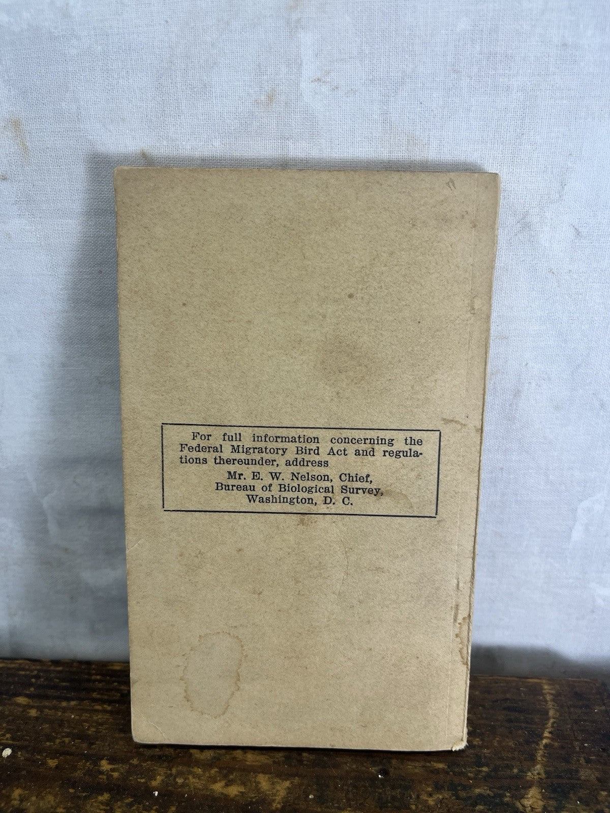 Game and Fish Codes of Illinois booklet 1923