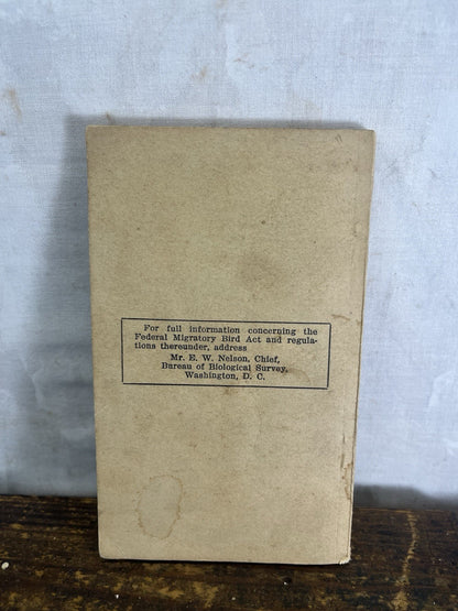 Game and Fish Codes of Illinois booklet 1923