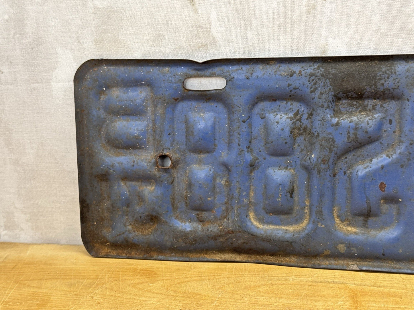 1931 Wisconsin License Plate #1132