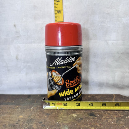 Aladdin Thermos Vacuum Bottle NOS Vintage Metal
