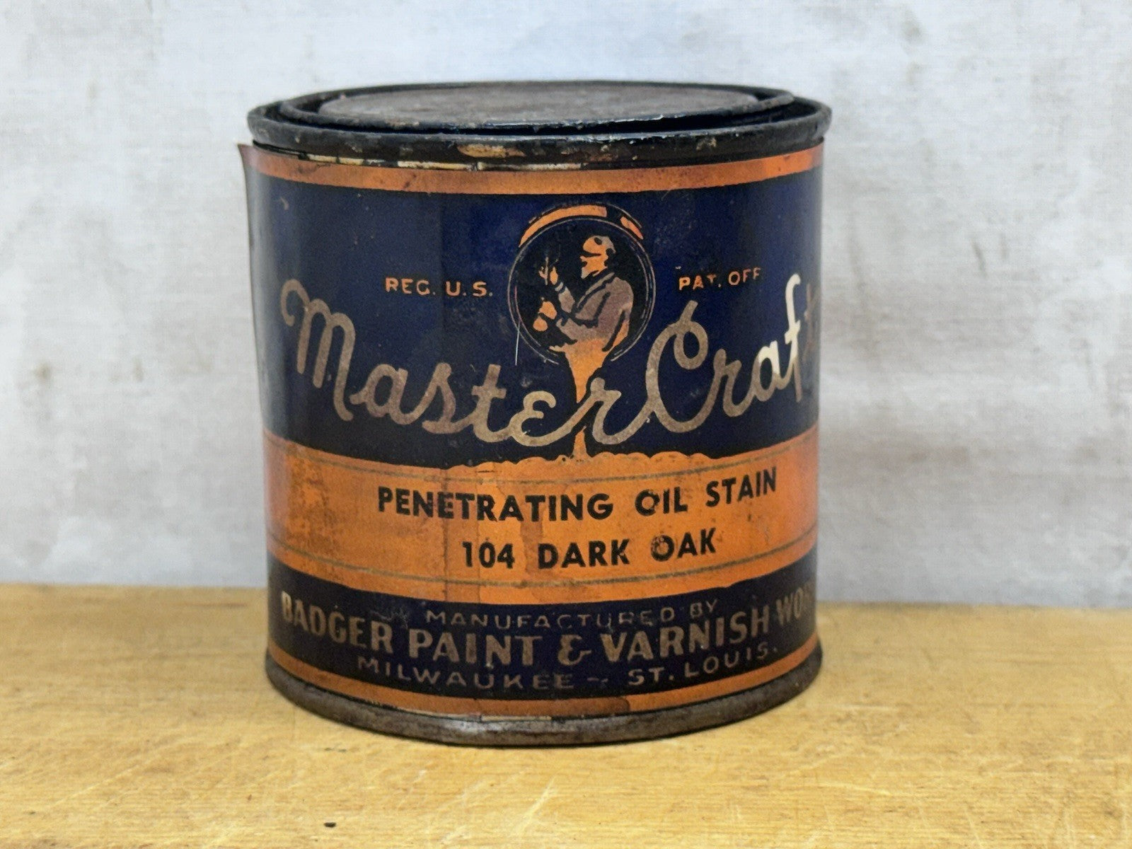 Mastercraft Relic Model Collection Mastercraft Penetrating Oil Stain Antique Can #1312 – Roadside Relics