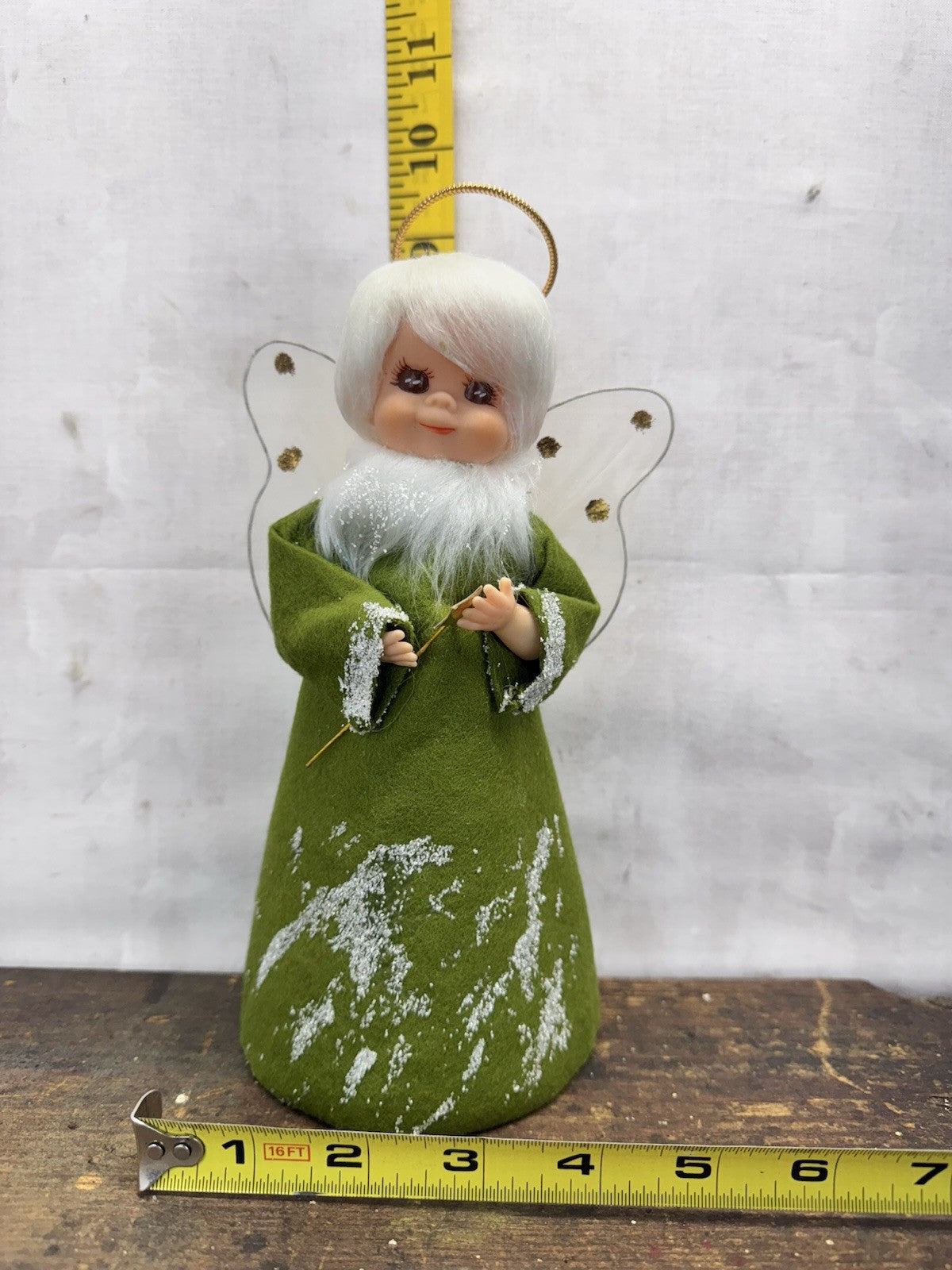 Japan NOS Green Treetop Angel #1034