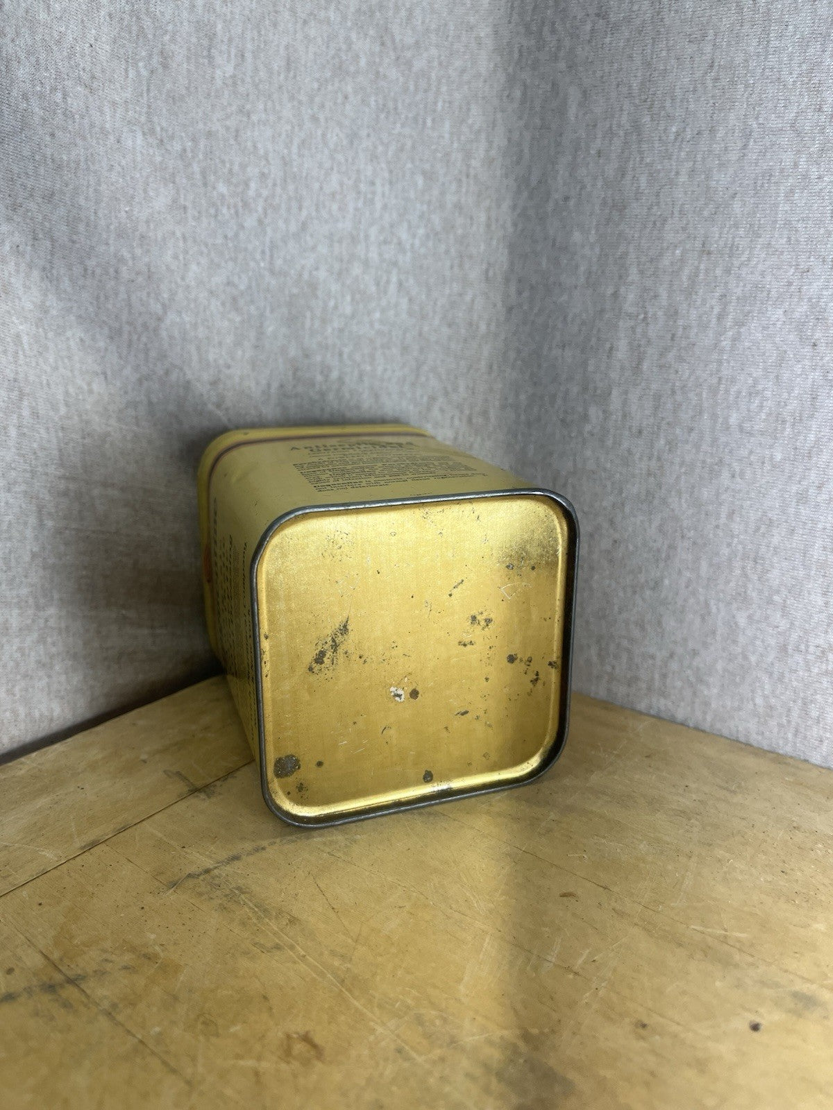 Ungentine Anesthetic Vintage Empty Tin