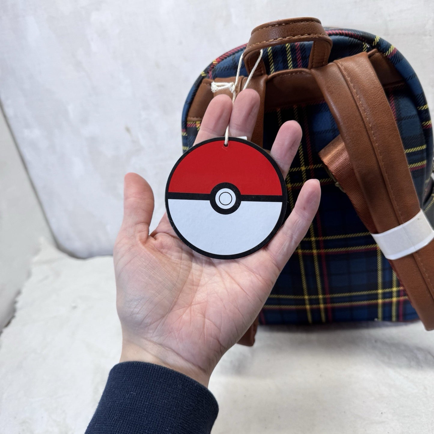 Loungefly Pikachu Plaid Backpack New With Tags 