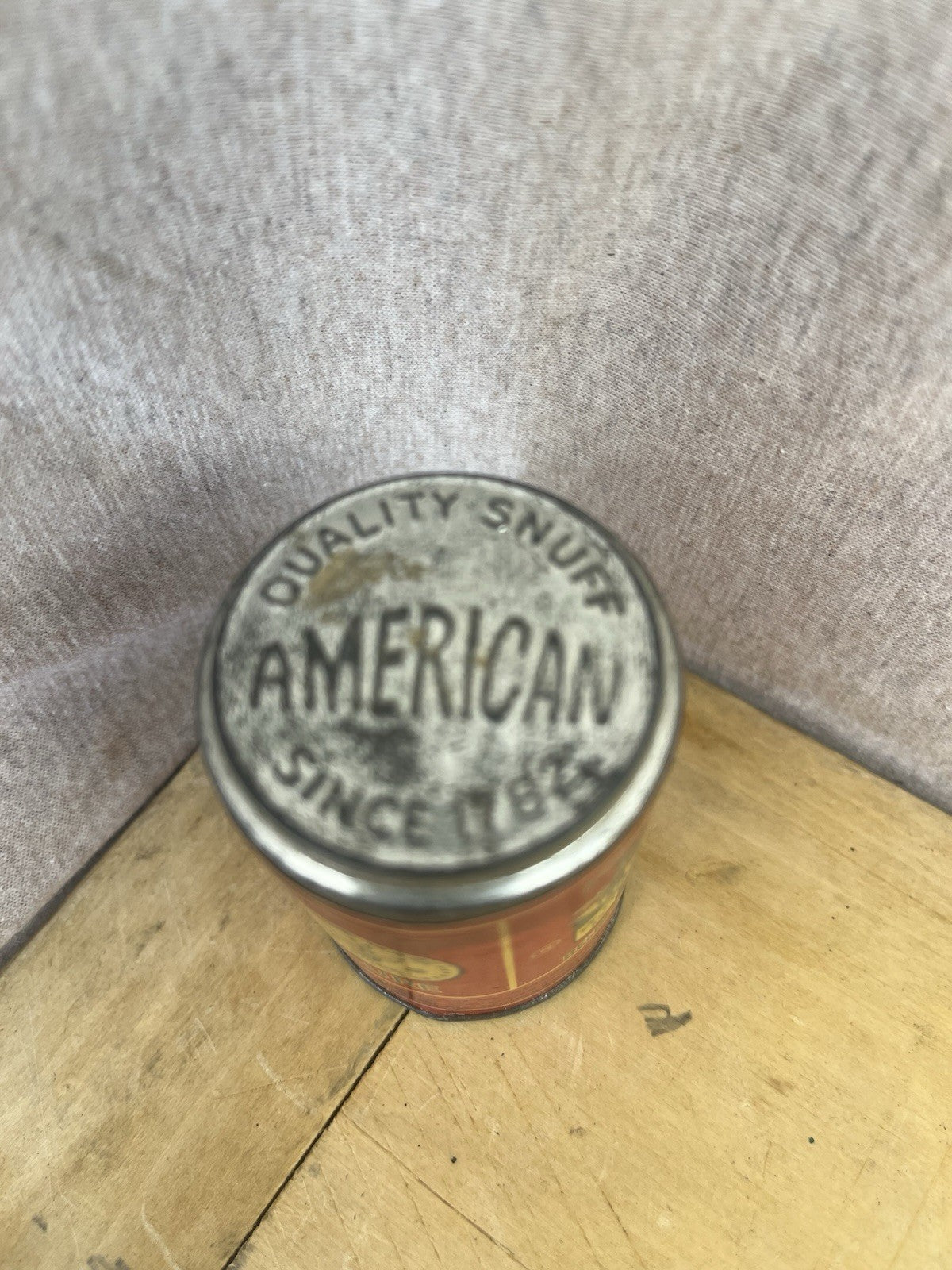 W.E.Garrett & Sons Sweet Snuff Tobacco Empty Tin