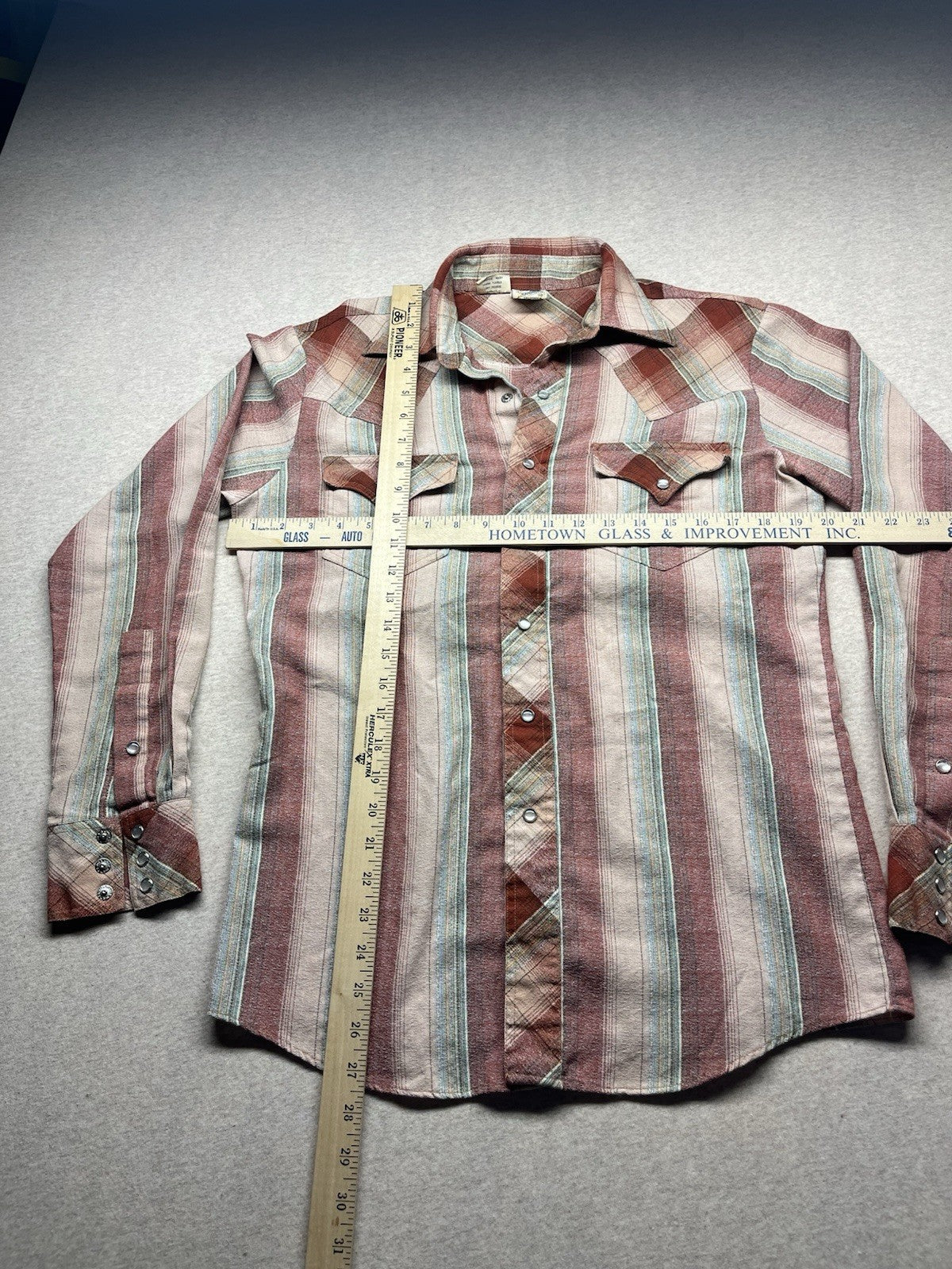 Vtg Pennington Men’s Medium Lsleeve Western Shirt