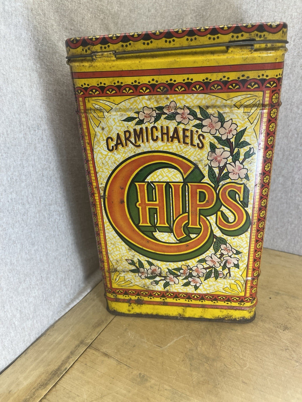 Carmichaels Chip Tin Vintage