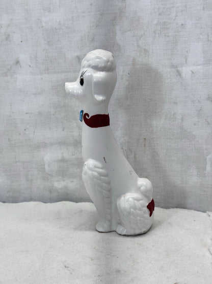 Napco Poodle Figurine Japan Vintage 