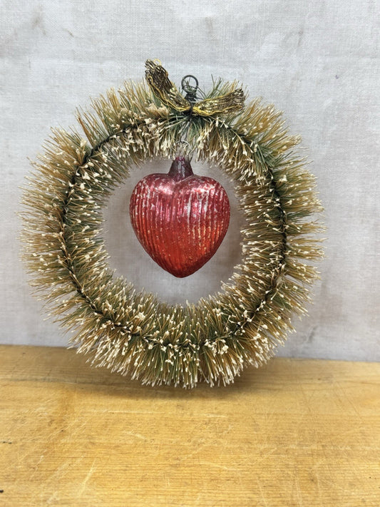Victorian Primitive Bottle Brush Ornament #1321