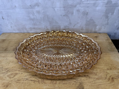 Carnival glass Jeanette #1085
