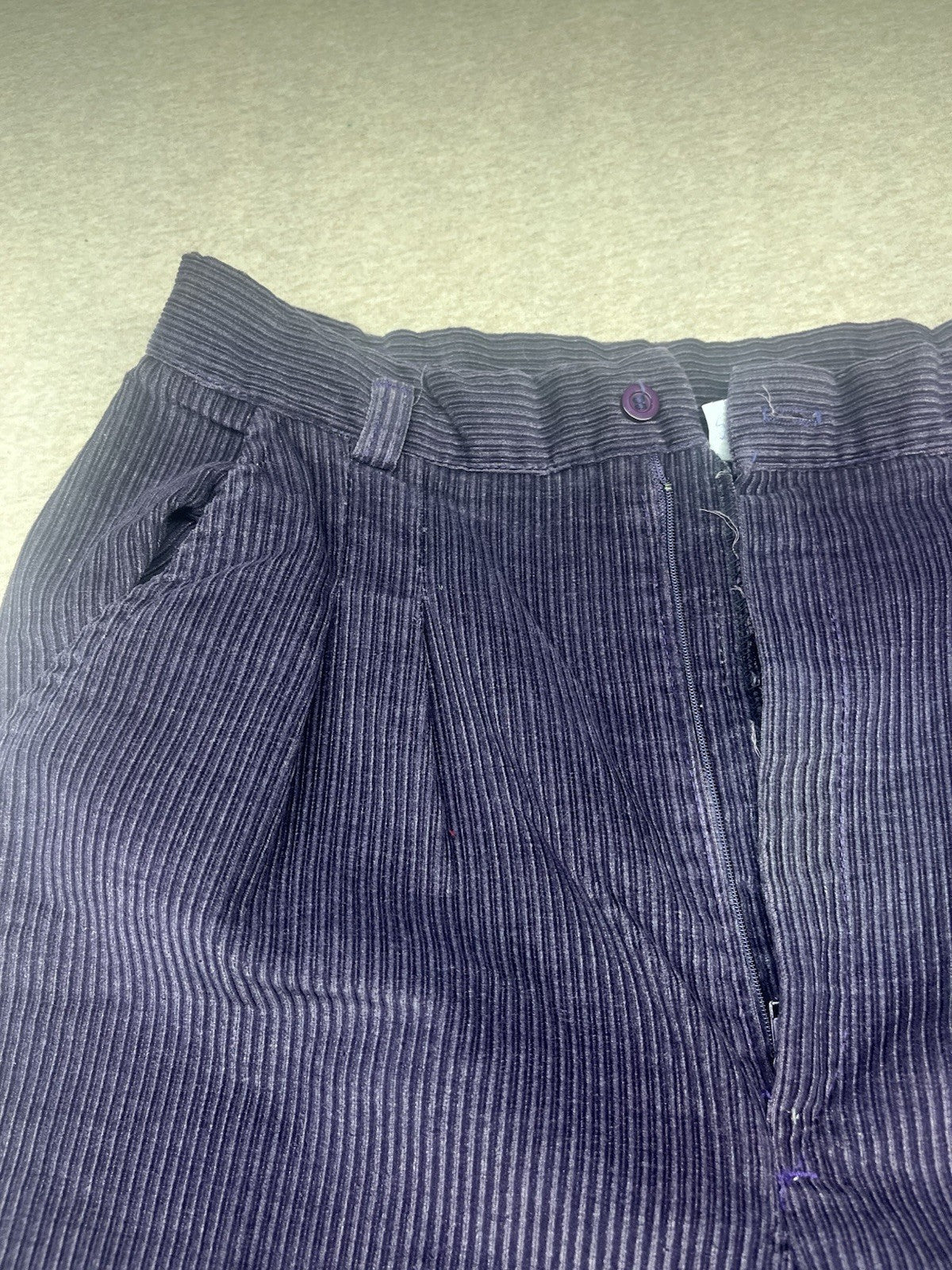1980s Women’s Purple Corduroy Jeans
