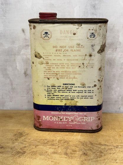 Monkey Grip Magic Buff Rubber Cleaner Vintage #1103