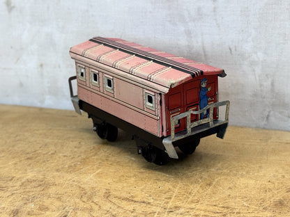 Continental Flyer Train Set No 167  Caboose Train Car Vtg #S-1603