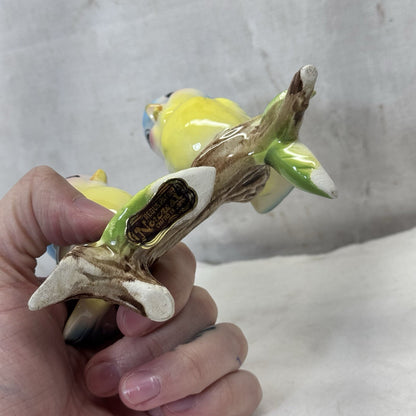 Norcrest Bluebirds On Branch Figurine Vintage