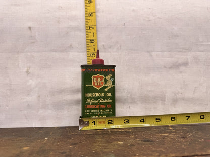O.K.’s Household Oil Can Vtg #1283