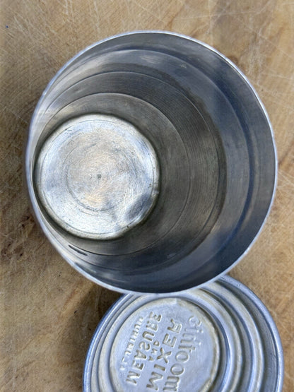Aluminum Smooth Measure And Mixer Vtg #1409