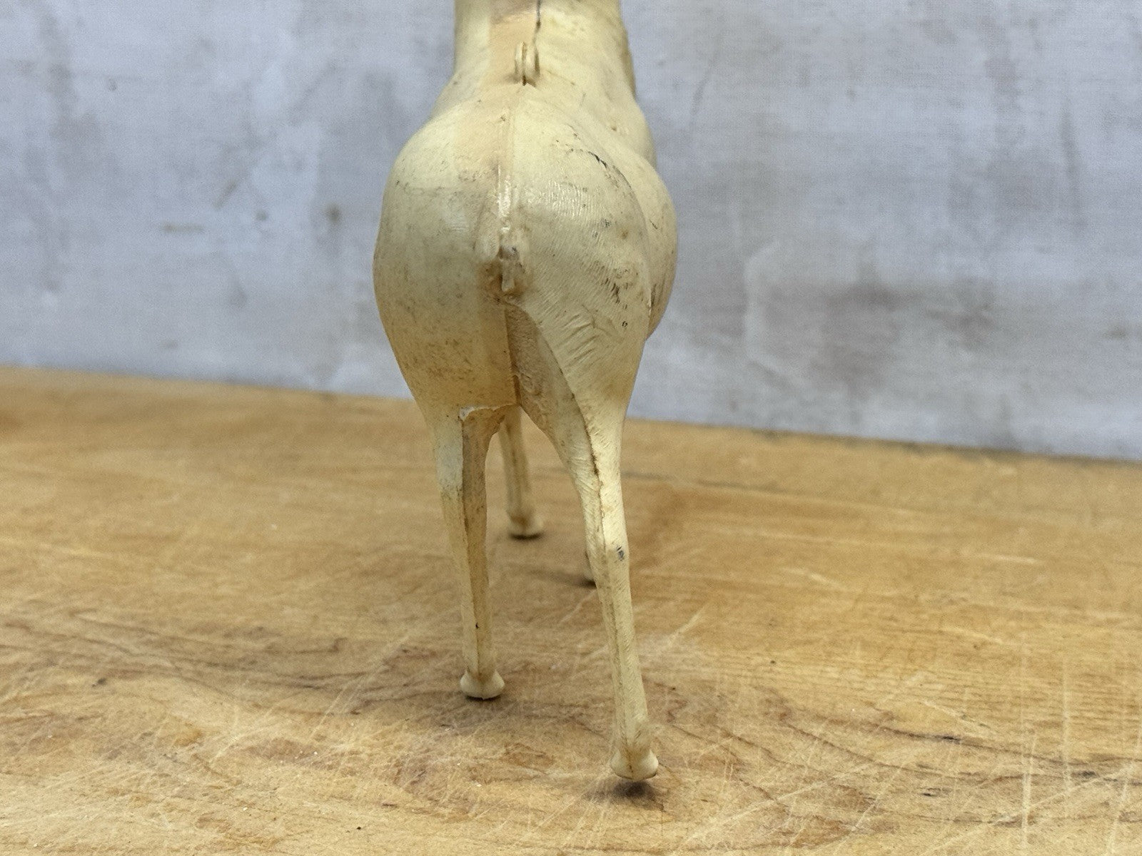 Plastic Reindeer Vintage Christmas #1054