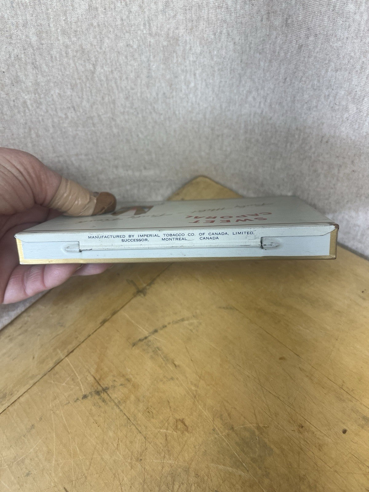 Sweet Corporal EMPTY Tobacco Tin