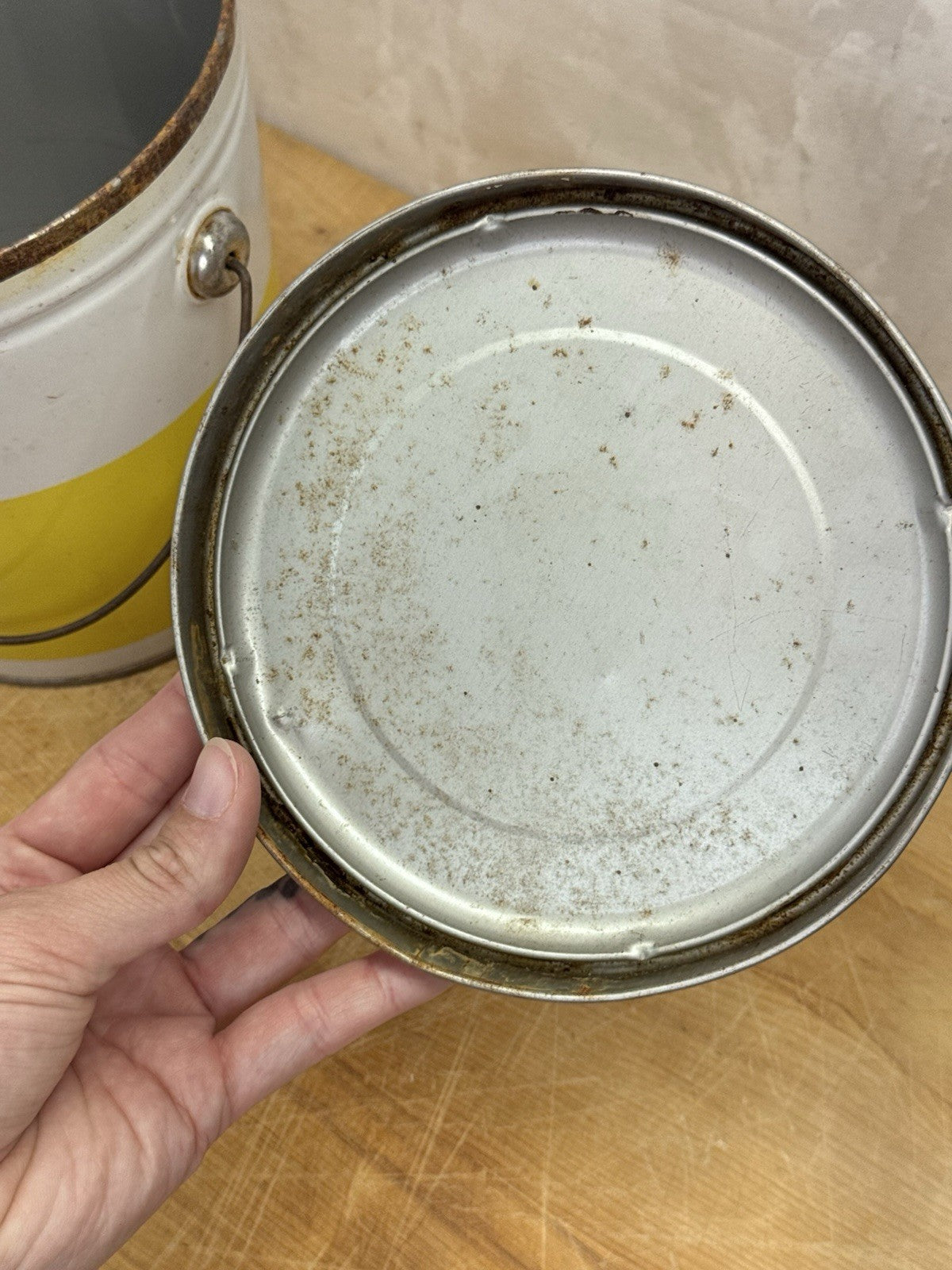 Oscar Mayer Leaf Lard Tin Vintage #1190