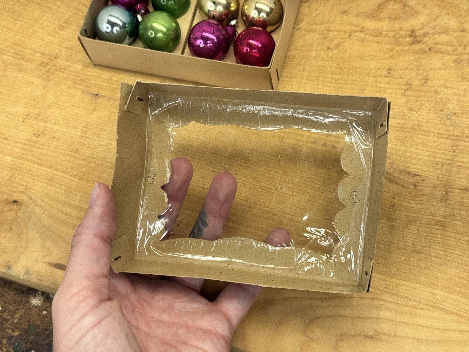 Vintage Shiny Brite Mini Ornaments #1089