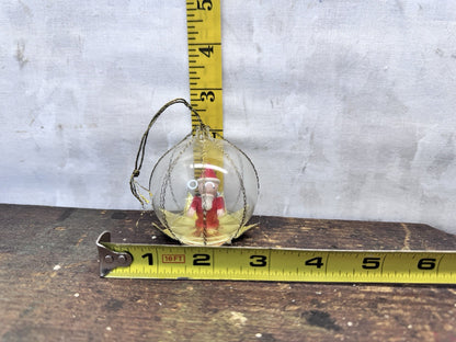 West Germany Santa Christmas Ornament #1055