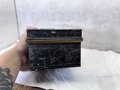 Metal Vintage Money Box Rustic #S-2015
