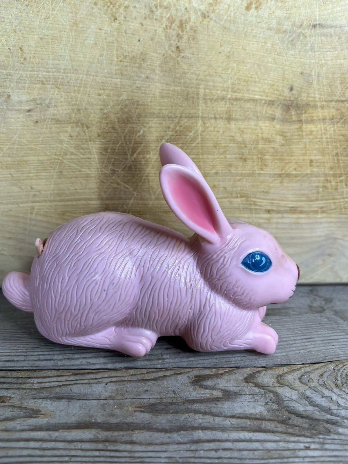 Vintage 1940s Marx Non Working Pink Bunny Collectible #1225